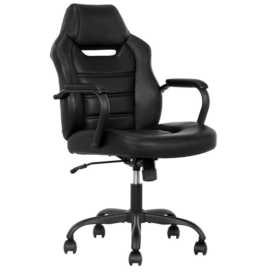 TRUE BTS Task Chair, Black, Model 52276-BLK. NB: Assembled, has been used,