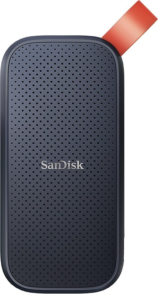 SANDISK Portable SSD, SDSSDE30 1TB, USB 3.2 Gen 2, Type C to A cable, Read
