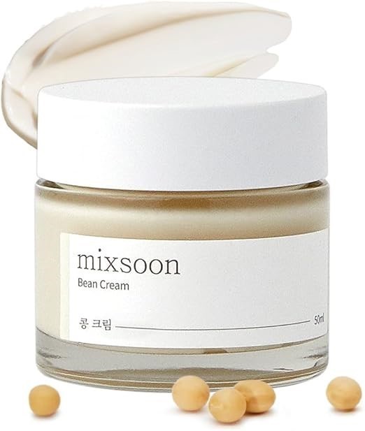 MIXSOON Bean Cream 1.69 fl oz / 50ml | Soybean Extract & Rich Nutrients for