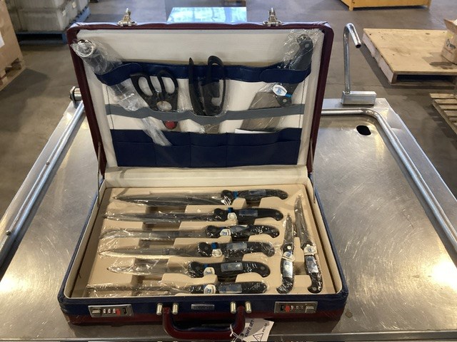 <p>Solingen Hand Made Stainless Steel 12 Piece Knives Set</p>