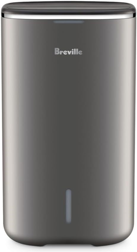 BREVILLE the All Climate 2-in-1 Dehumidifer & Purifier, Titanium, LAD358TTM