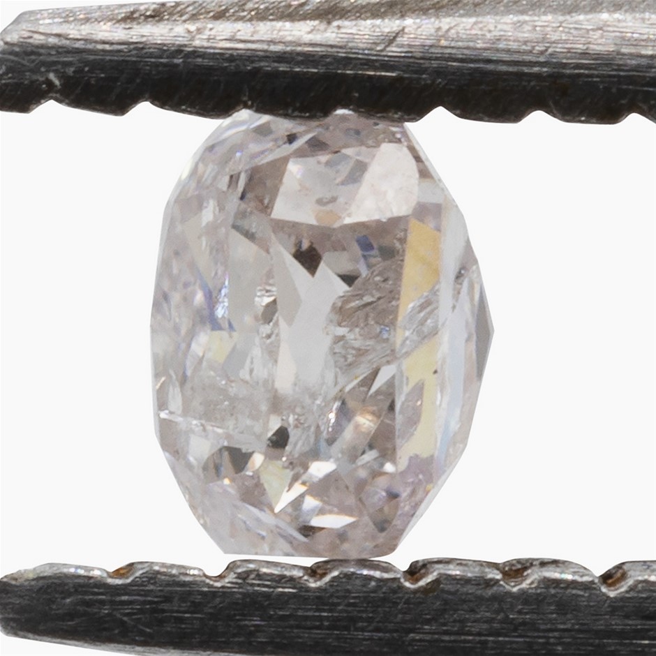 0.19ct Untreated Natural Light Pink Diamond