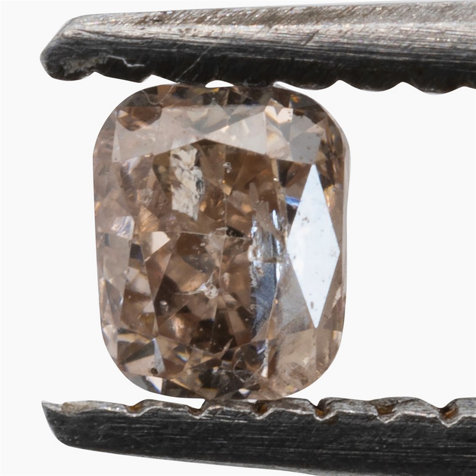 0.15ct Untreated Natural Pink-Champagne Diamond