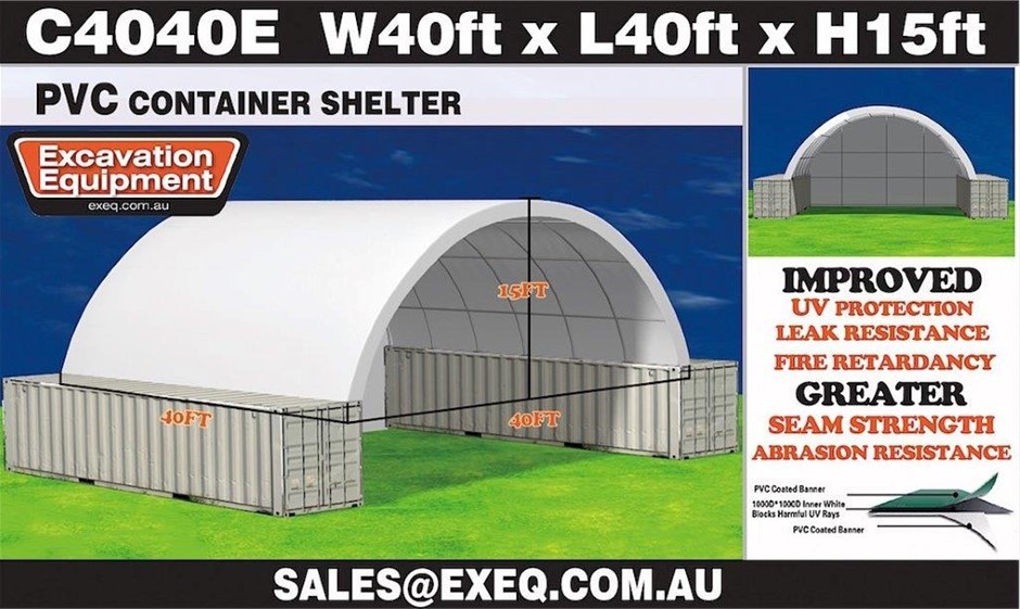 Shelter's & Carports Clearance Sale - Adelaide (Unused)