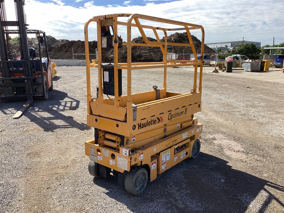 2015 Haulotte Optimum8.1 Scissor Lift Auction (0002-7057852) | Grays ...
