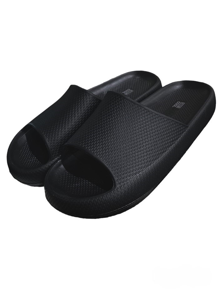 32 DEGREES Unisex Cushion Slides, Size M (W 7.5-8.5, M 5.5-6.5), Black, T3S