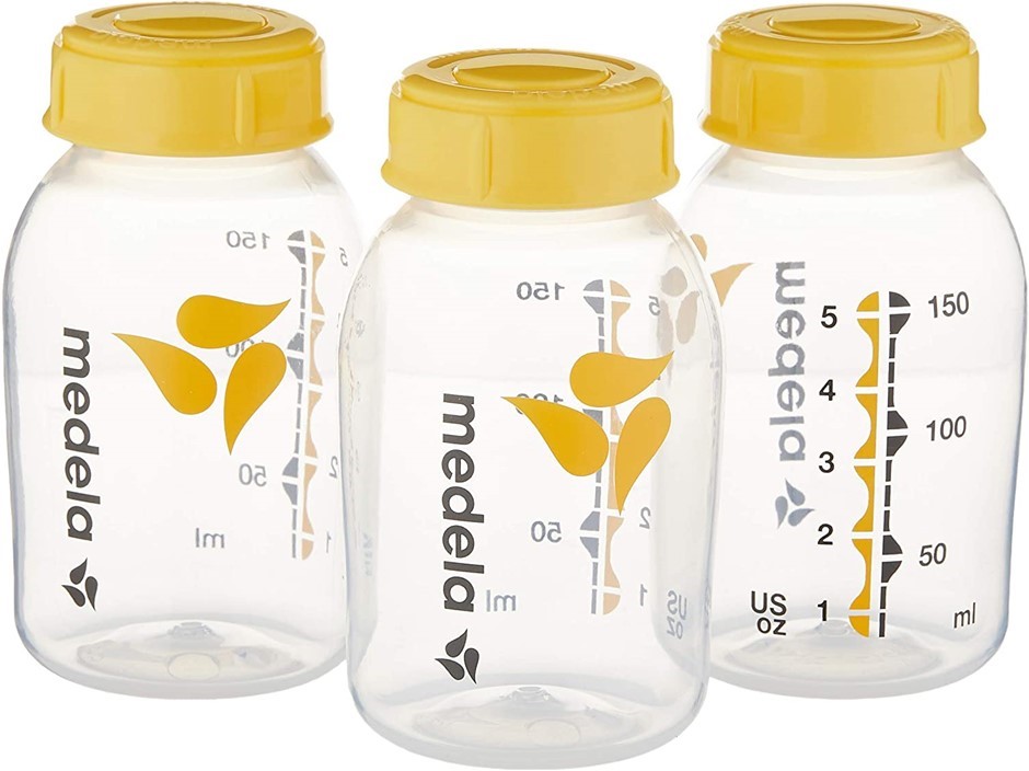 MEDELA Breastmilk Bottles x 3 , 150ml.
