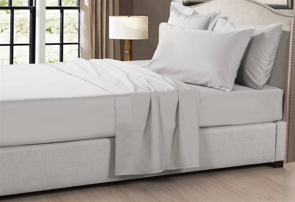 1200 Thread Count Egyptian Cotton Sheet Sheet| French Beige | Single