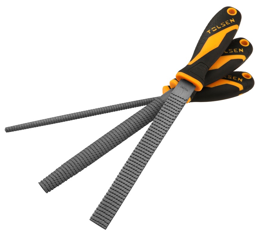 Tolsen 3Pcs Wood Files Set