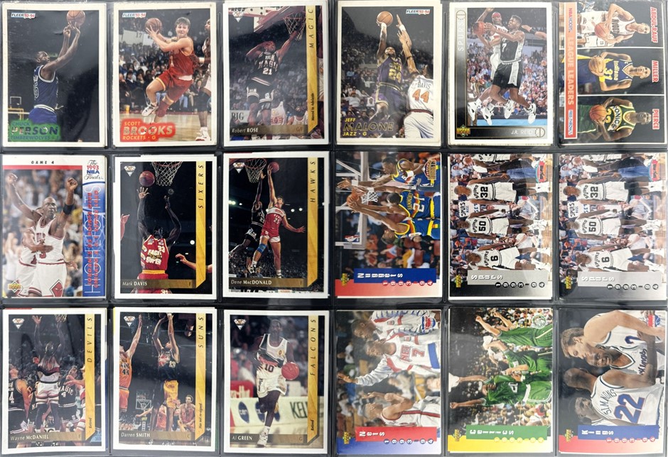 No Reserve Vintage Basketball Trading Cards