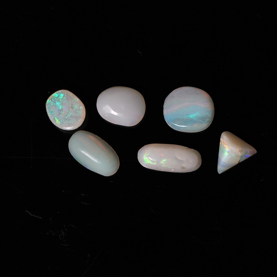 Solid 2.20 ct Mix lot Australian Opal