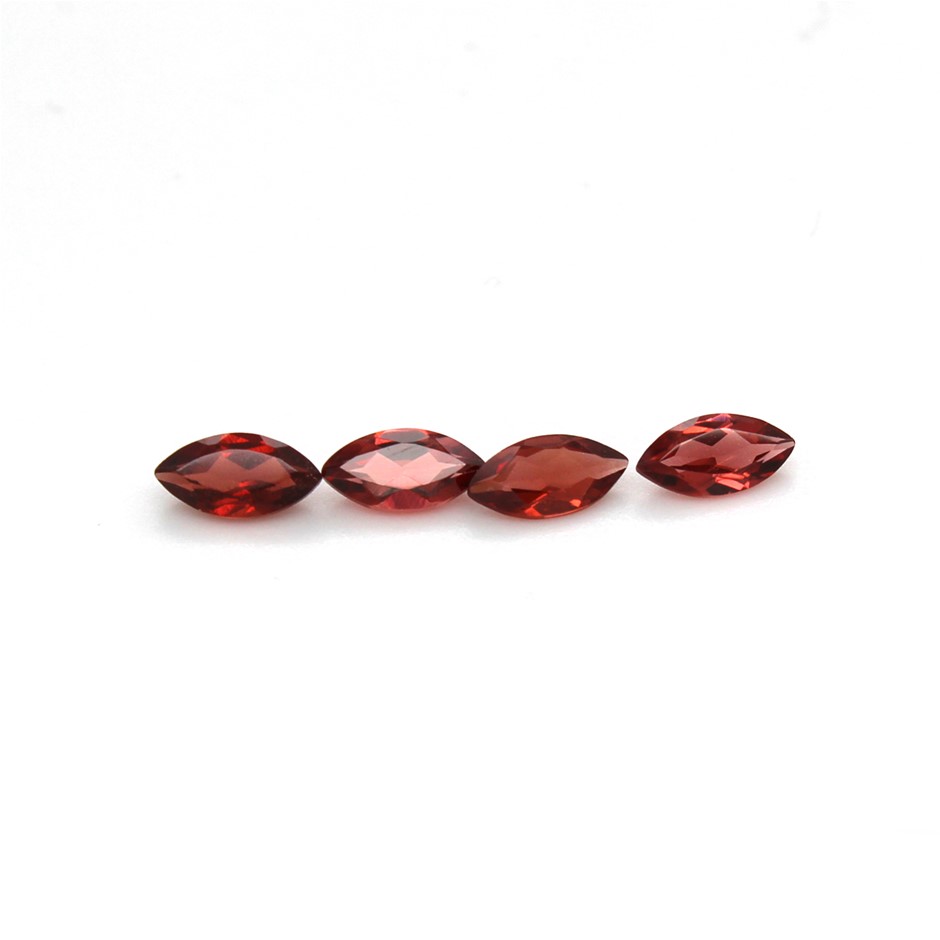 1.12 Ct Four Marquise Garnet Gemstone