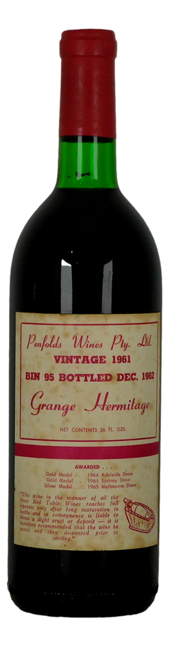 Penfolds Grange Hermitage 1961 Cliniced 