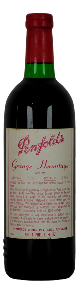 Penfolds Grange Hermitage 1966 Cliniced 