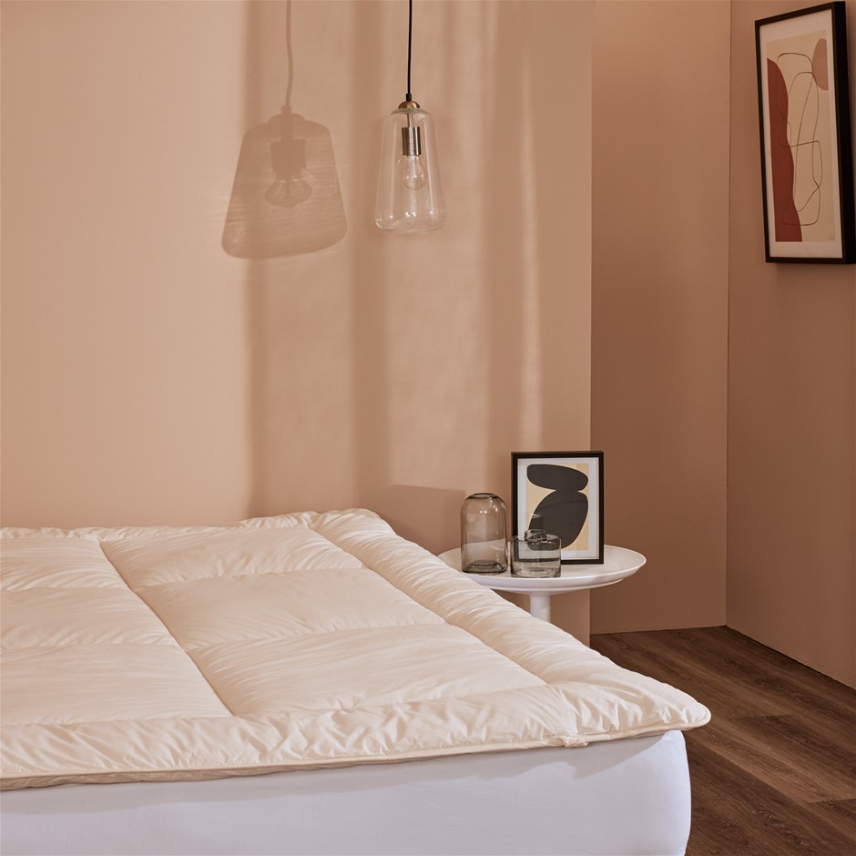 100% Organic Alpaca Topper | King