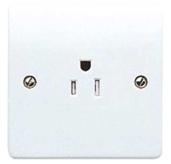 GPO, 1 Gang, 15A, US Socket