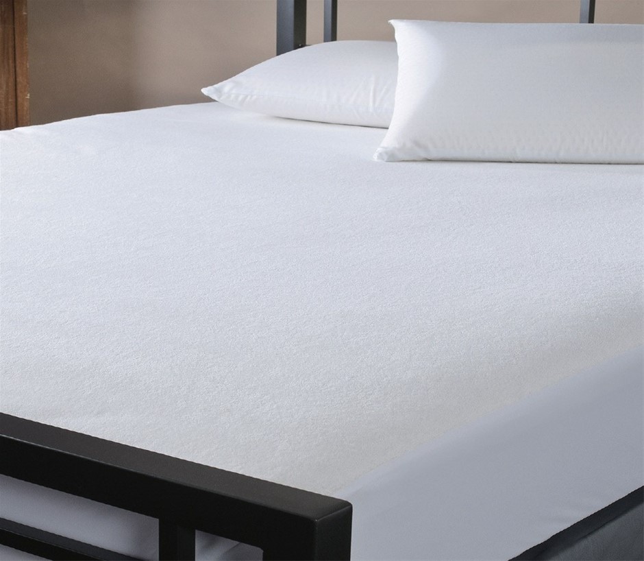 Cotton Waterproof Mattress Protector Super King