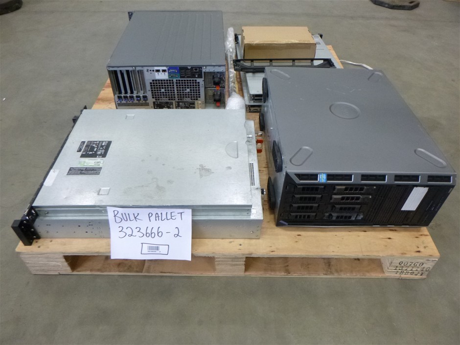 Pallet Of Dell Servers, Assorted Models & Accessories Auction (0002 ...
