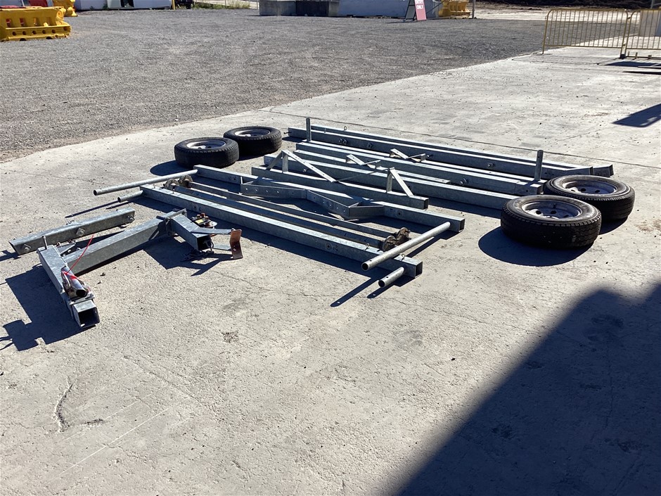 Disassembled Trailer 