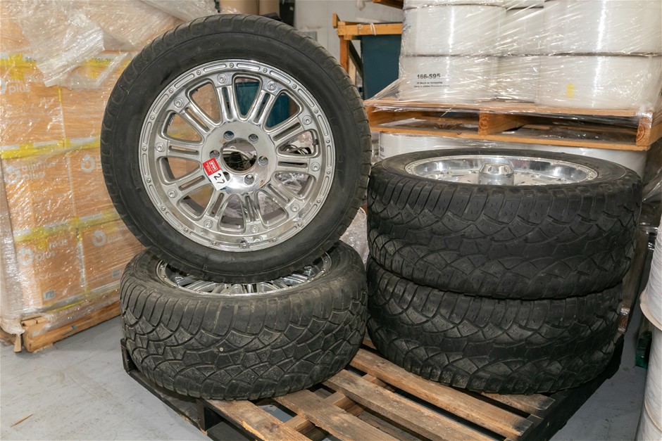 Tyres & Alloy Rims - Ex Ford Ranger Auction (0027-5060067) | Grays ...