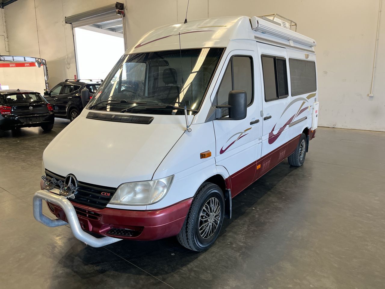 2001 Mercedes Benz Sprinter camper 208CDI ESWB T/D Van