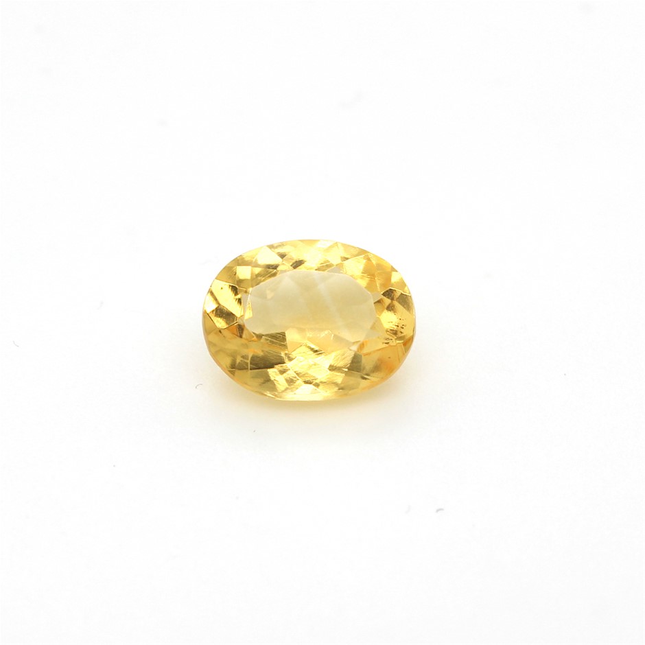1.46 Ct Oval Citrine Gemstone