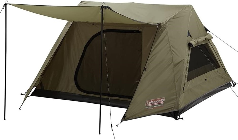 COLEMAN Instant Up Swagger 3 Person Tent Darkroom, Waterproof & Windproof C