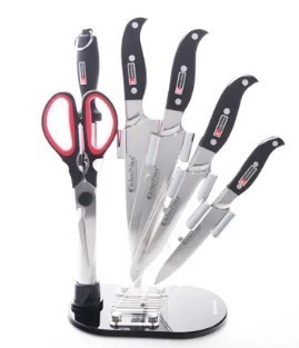 KITCHEN PRINCE High Quality Premium 7 Piece Knives Set, Messer-set. You