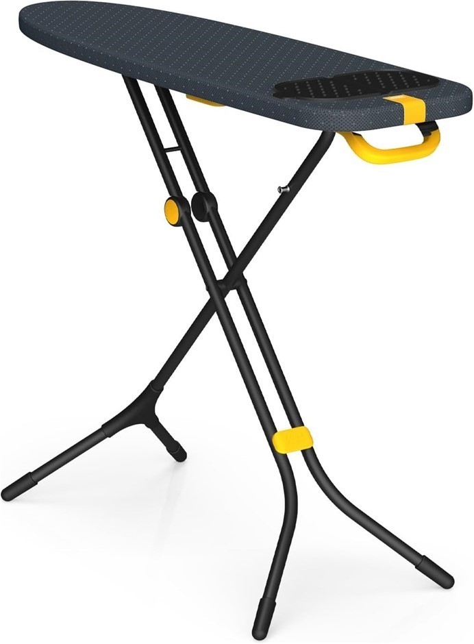 JOSEPH JOSEPH Glide Plus Ironing Board with Cotton Cover, 110 x 33cm, Black