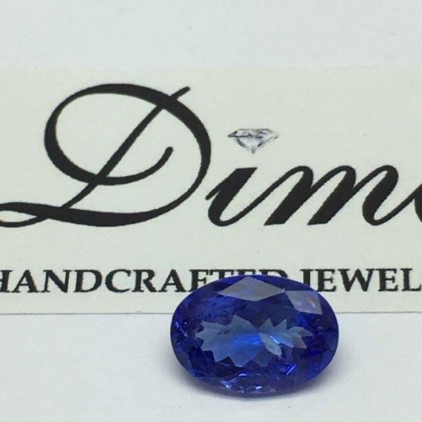 2.16ct One Stone Tanzanite Oval