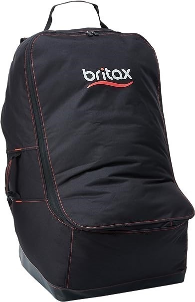 BRITAX Car Seat Travel Bag with Padded Backpack Straps. Water Resistant + B