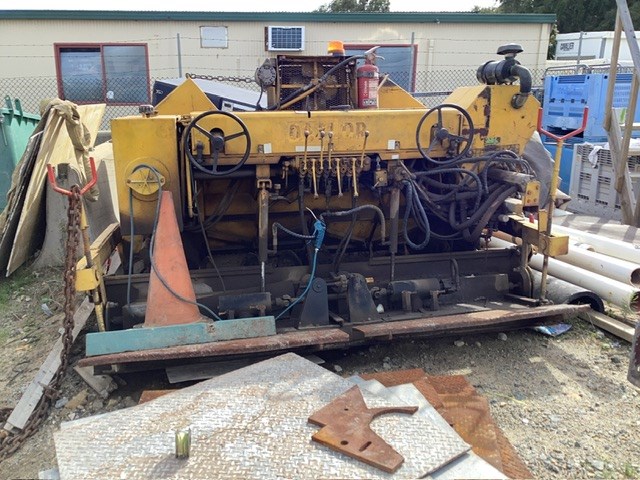 Asphalt Paver, Weighbridge and Treatment Plants