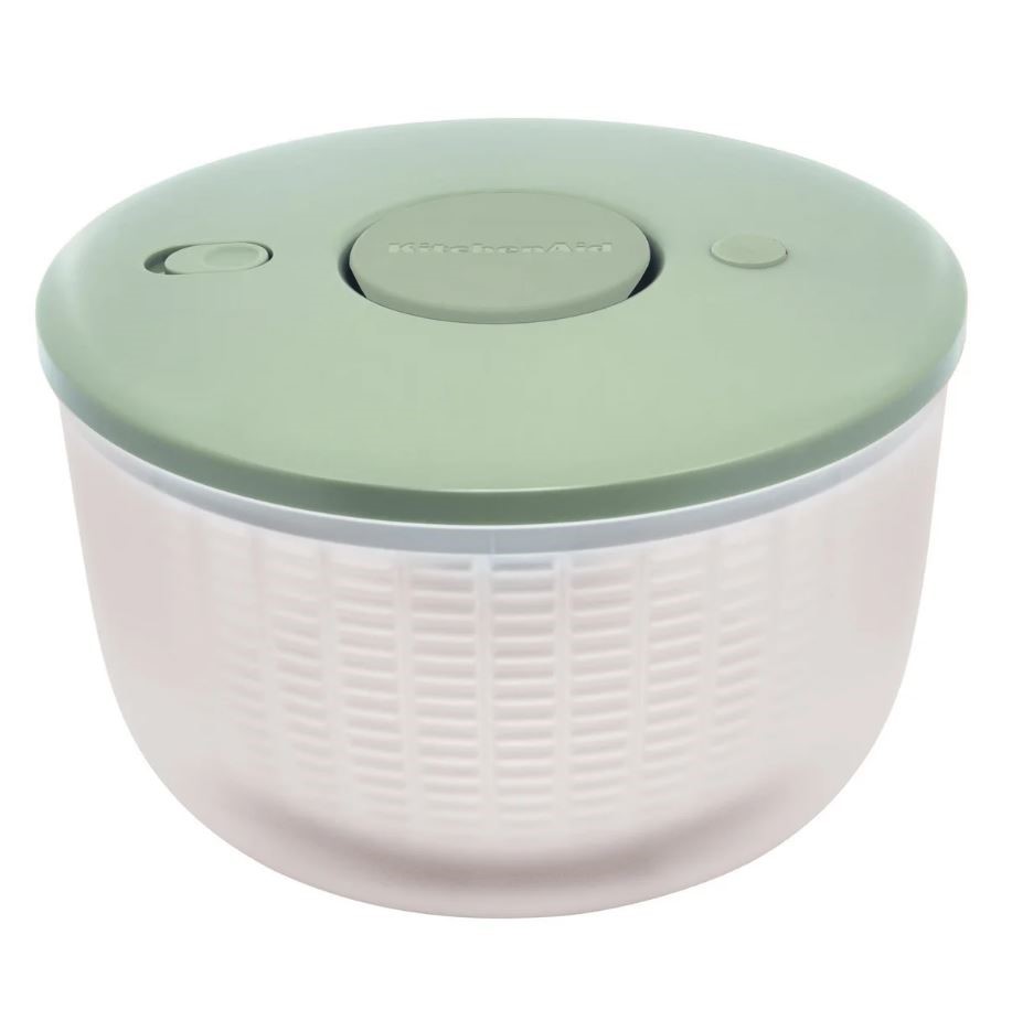 KITCHENAID Salad Spinner, Green. NB: Minor use, not in original packaging.