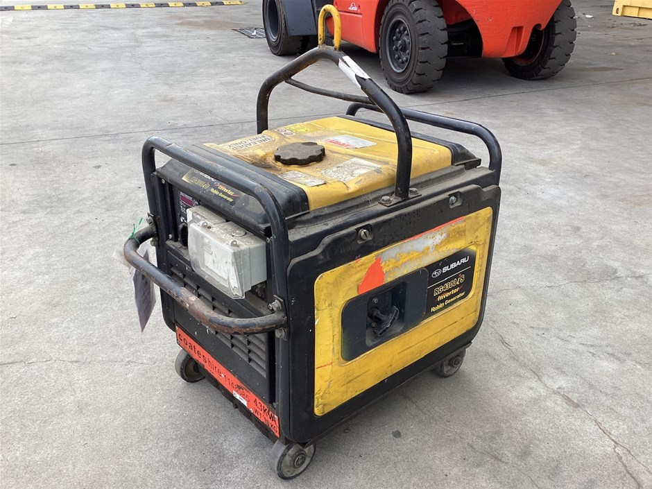 SUBARU RG4300is Generator Auction (0016-3034178) | Grays Australia