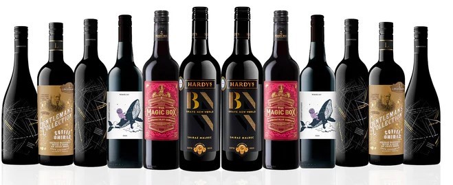 Mixed Aussie Red Wine (12x 750mL) Austra