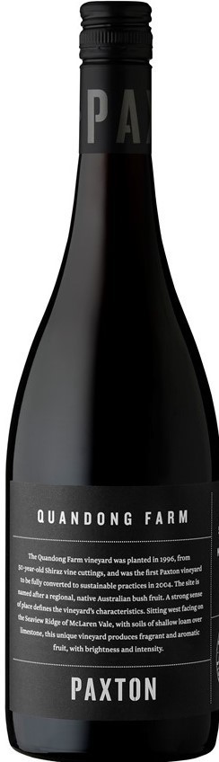 Paxton Quandong Farm Shiraz 2023 (6x 750