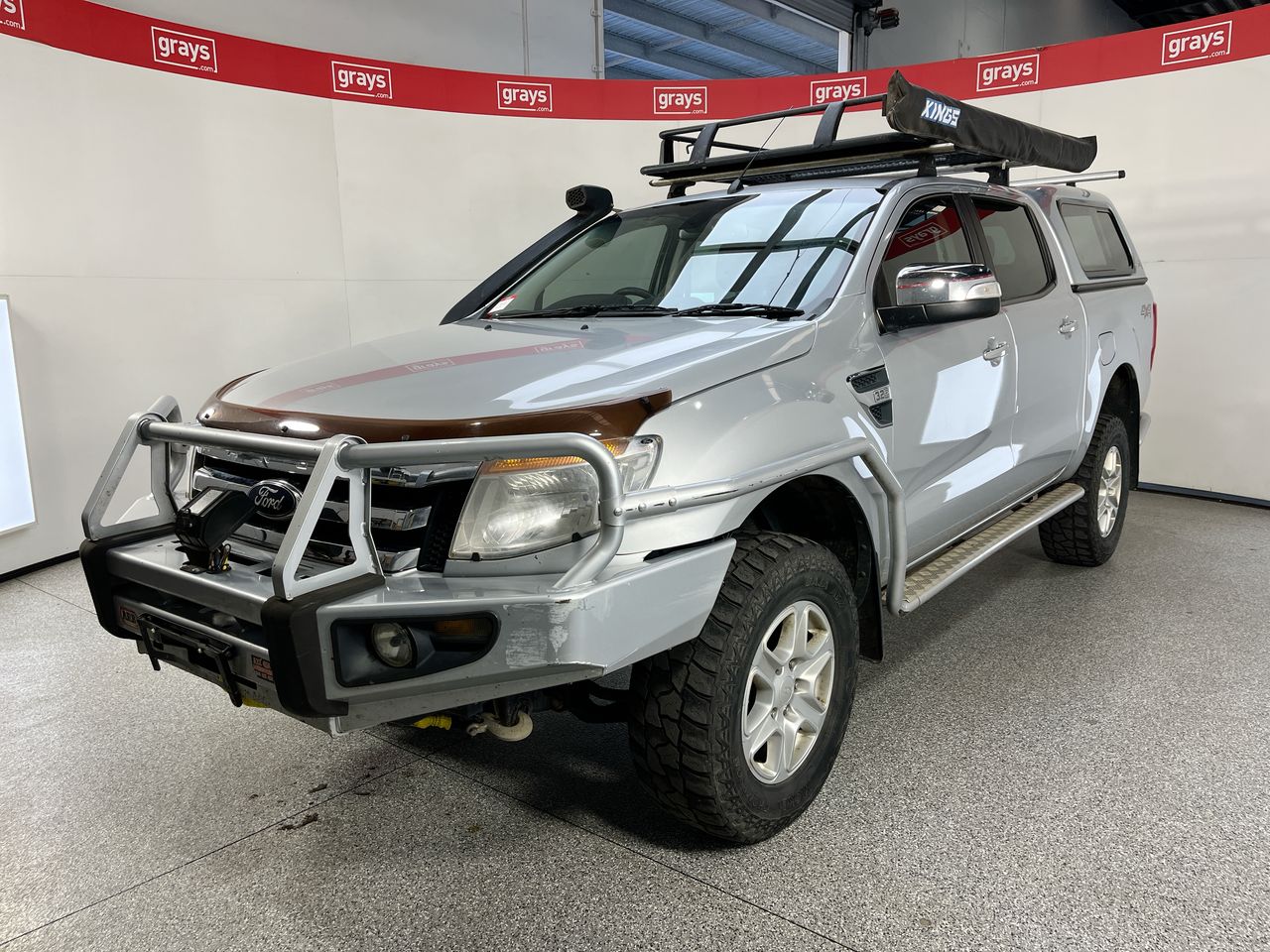 2012 Ford Ranger XLT 4X4 PX Turbo Diesel Manual Dual Cab Auction (0001 ...
