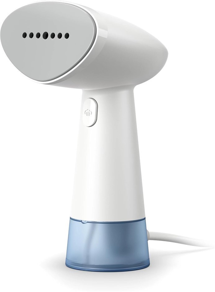 PHILIPS 1000 Series Handheld Garment Steamer, STH1000/10, White.