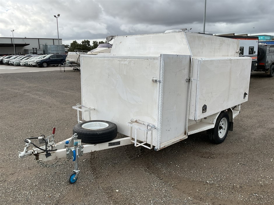 2023 Ramco Trailers 7 x 5 Single Box Trailer