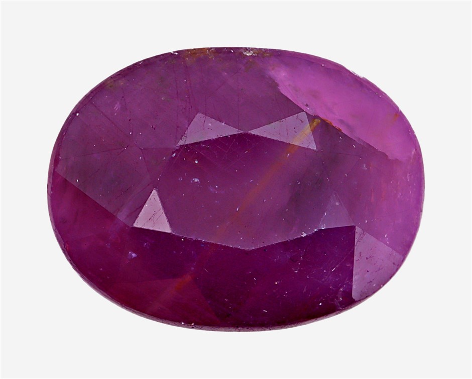 12.59 Carats Red Ruby