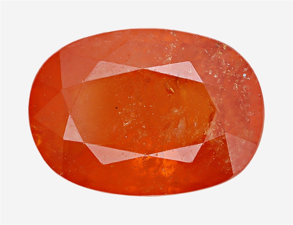 8.04 Carats Orange Spessartite Garnet