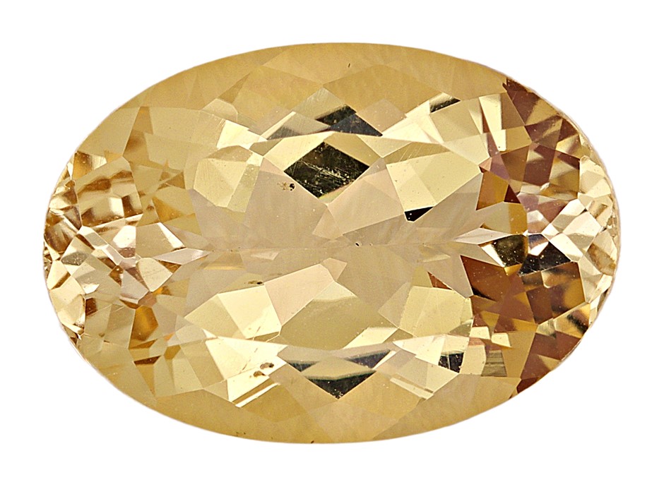 Natural Yellow Beryl Gemstones Collection