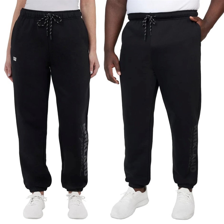 SIGNATURE Unisex Logo Joggers, Size XL (M) / 2XL (W), 66% Cotton, Black. B