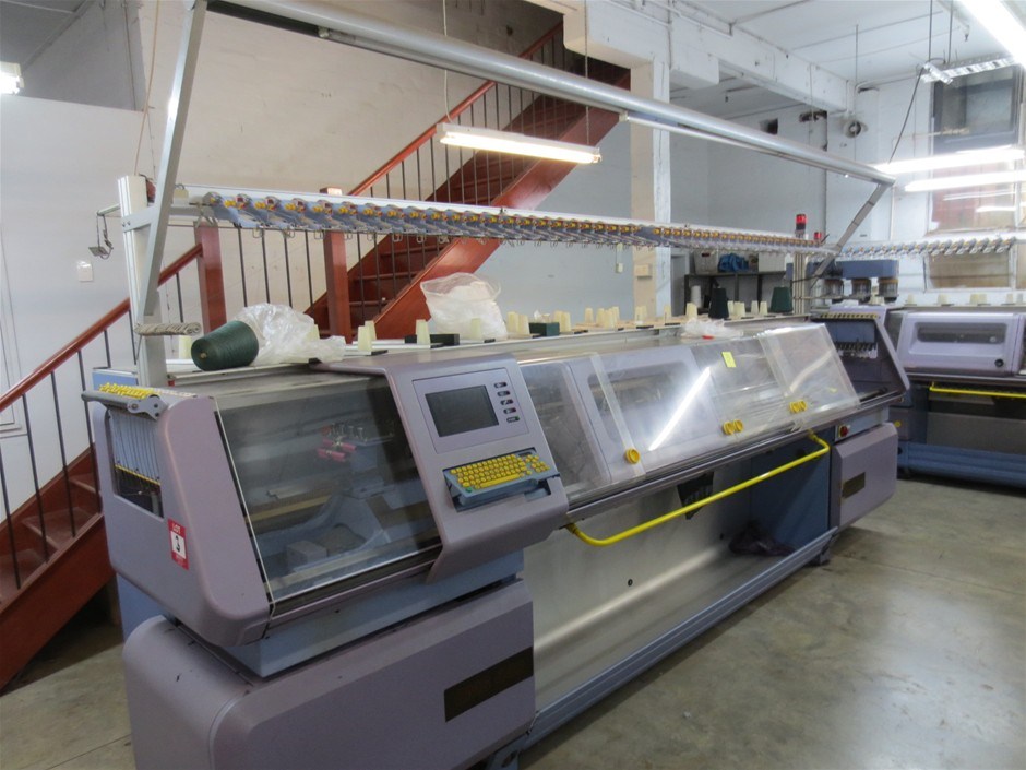 Stoll Cms 440 10 Gauge Flat Knitting Machine Type Auction 0003 Grays Australia