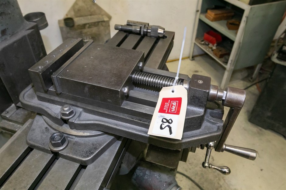 Machine Vice with Swivel Base Auction (0085-5060131) | Grays Australia