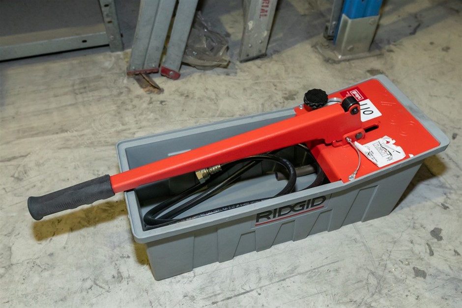 RIDGID 1450 Water Pressure Tester Auction (0110-5060131) | Grays Australia