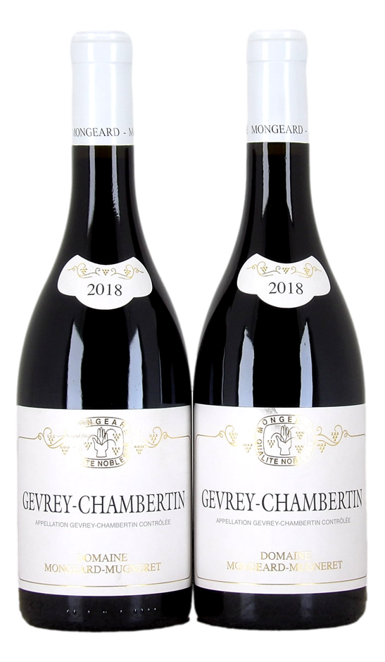 Mongeard Mugneret Gevrey Chambertin Village 2018 (2x 750mL), France