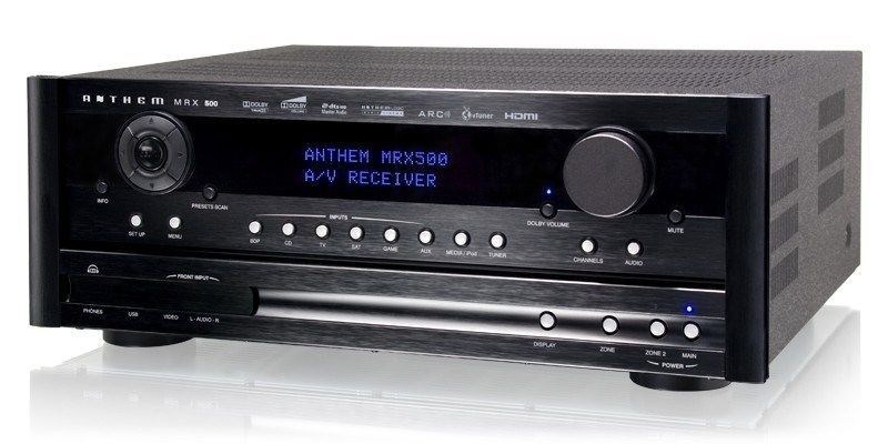 Anthem MRX 500 - 100W - 7 channel AV Rec