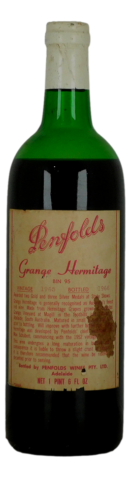 Penfolds Grange Hermitage 1965 (1x 1PT6FLOZ) SA.