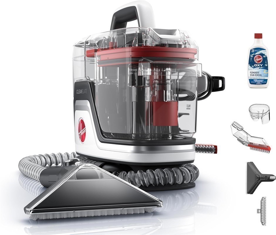 HOOVER CleanSlate Pet Carpet & Upholstery, Powerful, Portable Spot Cleaner.